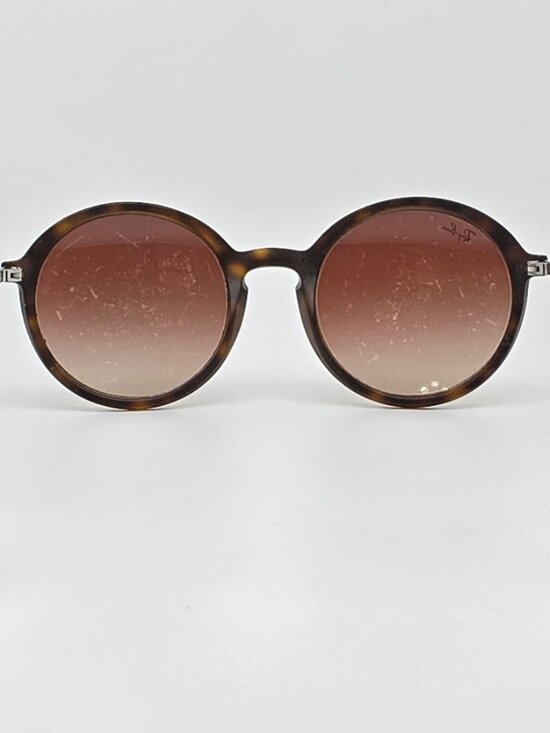 Ray-Ban RB4222 865/13 Matte Havana Frame Brown Gradient Lens Sunglasses Italy main image 13